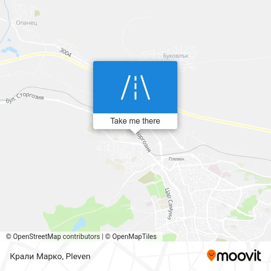 Карта Крали Марко