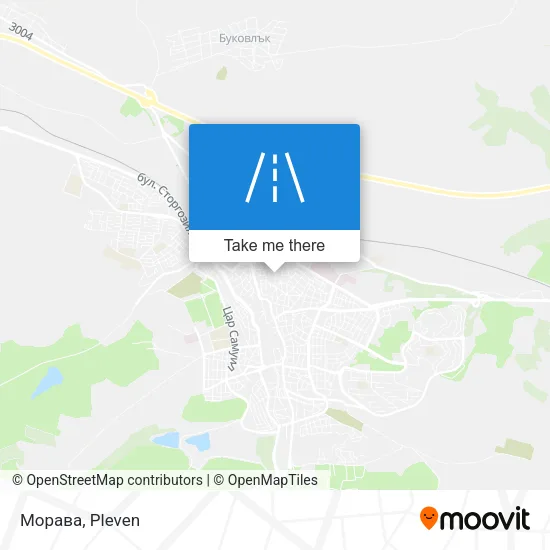 Карта Морава