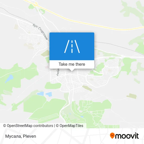 Карта Мусала