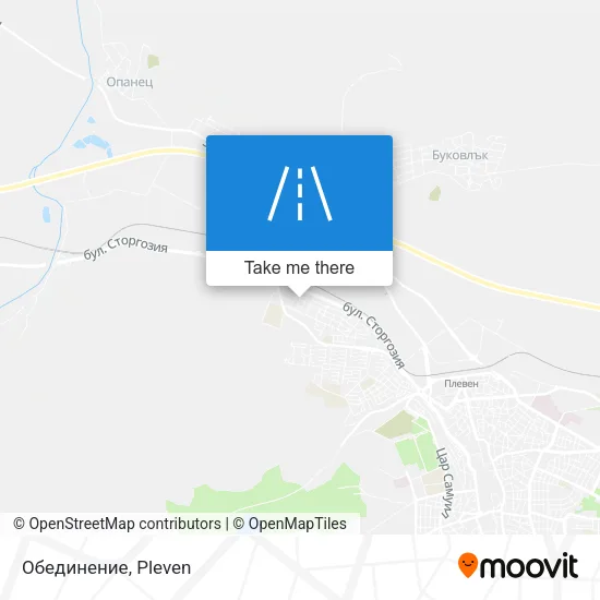 Карта Обединение