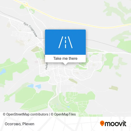 Карта Осогово