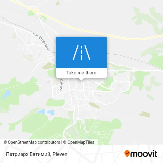Карта Патриарх Евтимий