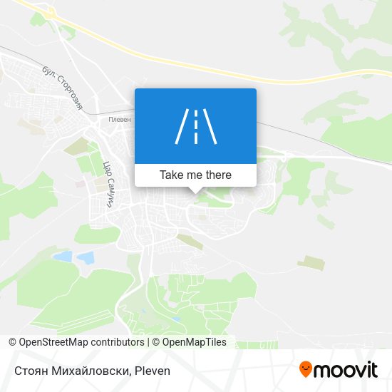 Карта Стоян Михайловски