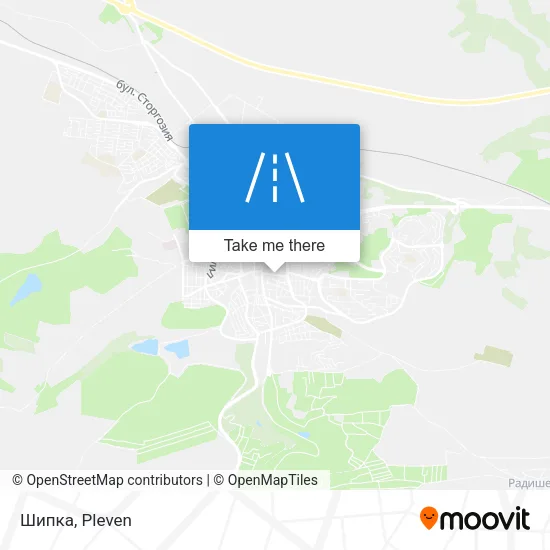 Карта Шипка