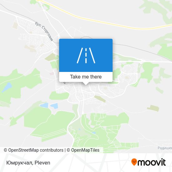 Юмрукчал map