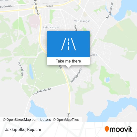 Jäkkipolku map