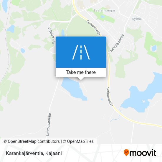 Karankajärventie map