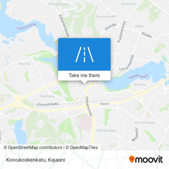 Koivukoskenkatu map