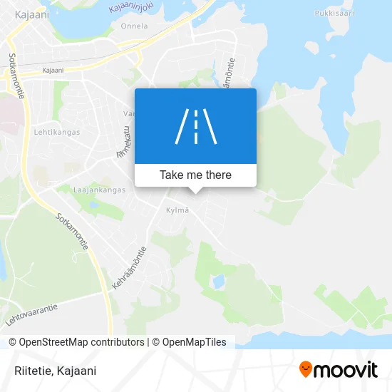 Riitetie Road map