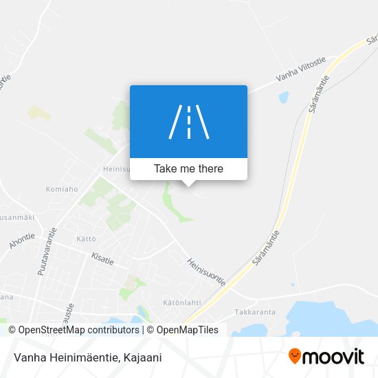 Vanha Heinimäentie map