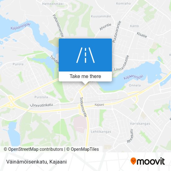Väinämöisenkatu map