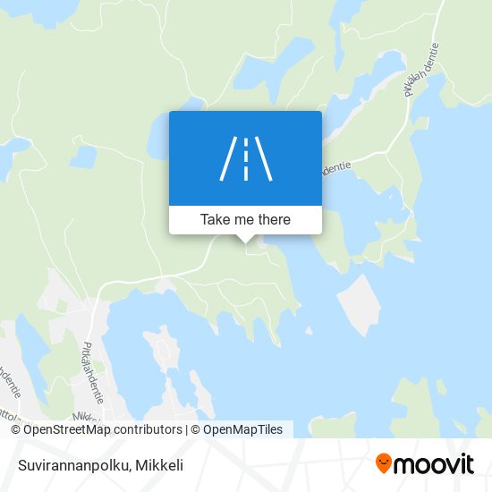 Suvirannanpolku map