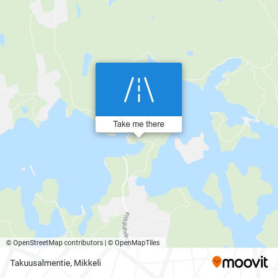 Takuusalmentie map