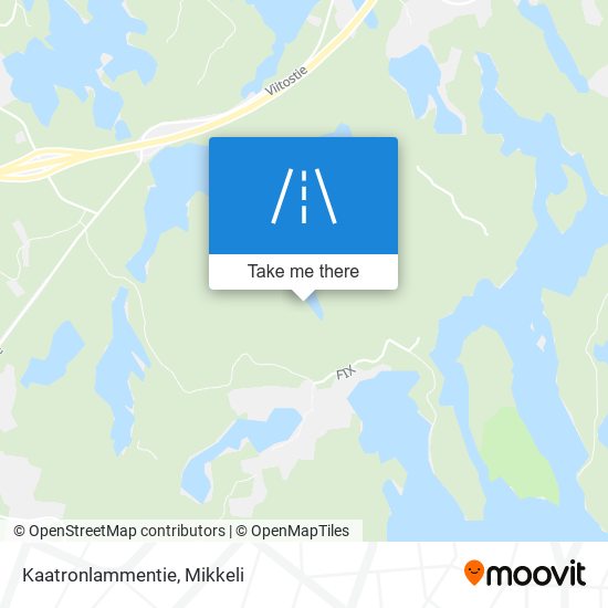 Kaatronlammentie map