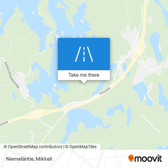 Niemeläntie map