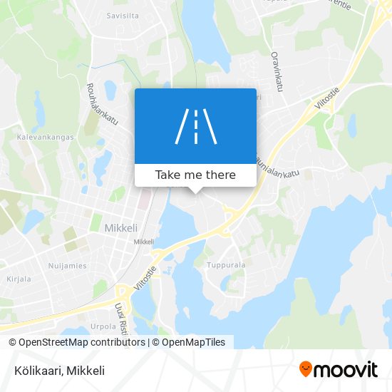 Kölikaari map