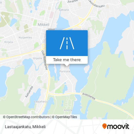 Lastaajankatu map