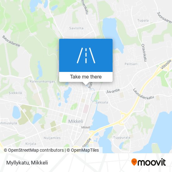 Myllykatu map