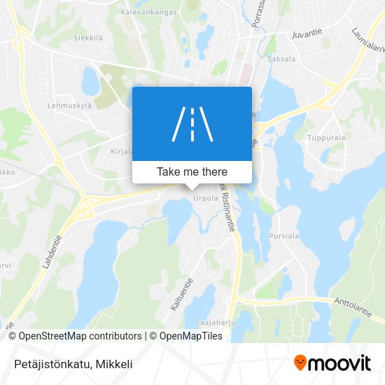 Petäjistönkatu map