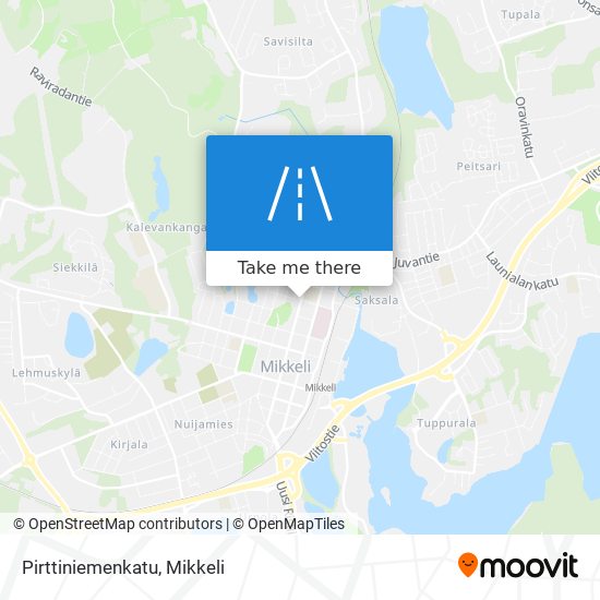 Pirttiniemenkatu map