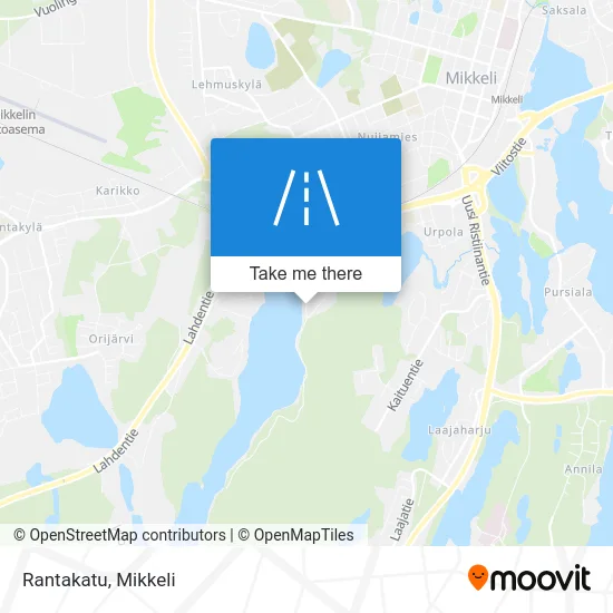 Waterfront Street map