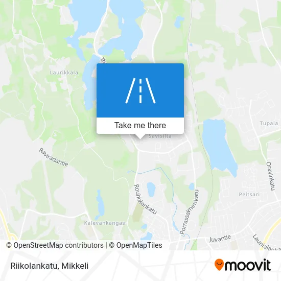 Riikola Street map