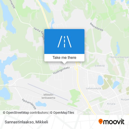 Sannastinlaakso map