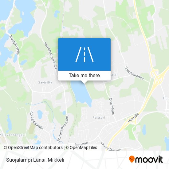 Suojalampi Länsi map