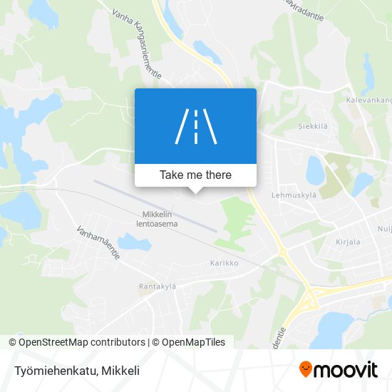 Työmiehenkatu map