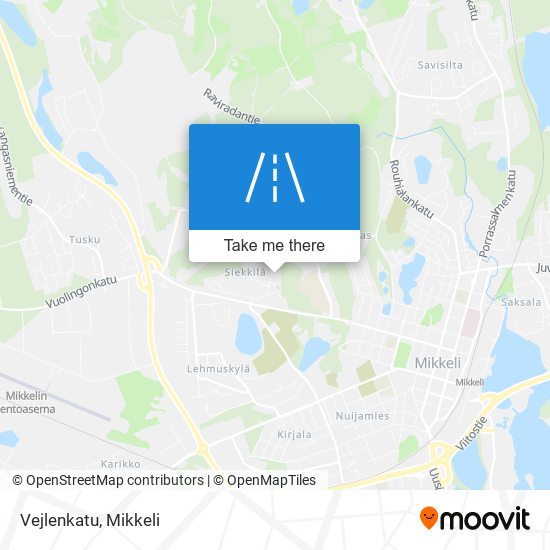 Vejlenkatu map