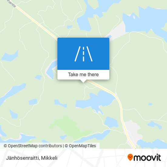 Jänhösenraitti map