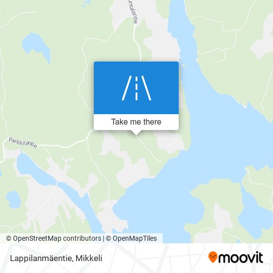 Lappilanmäentie map