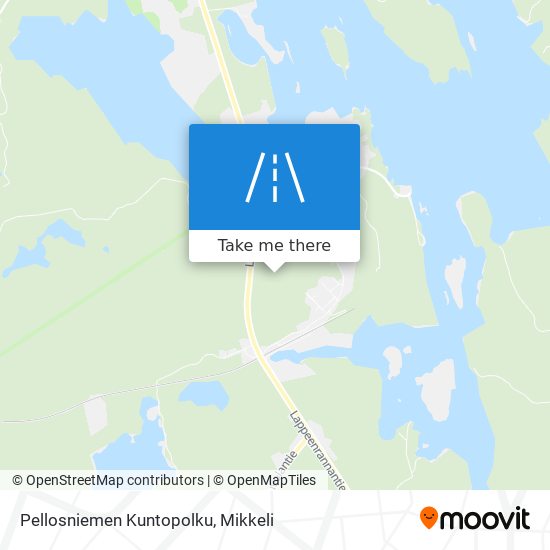 Pellosniemen Kuntopolku map