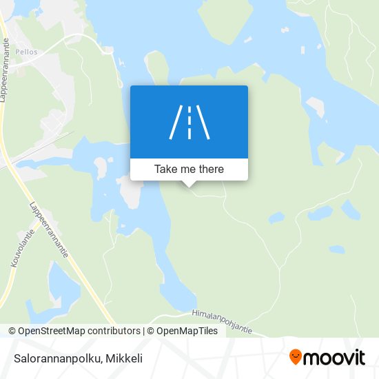 Salorannanpolku map