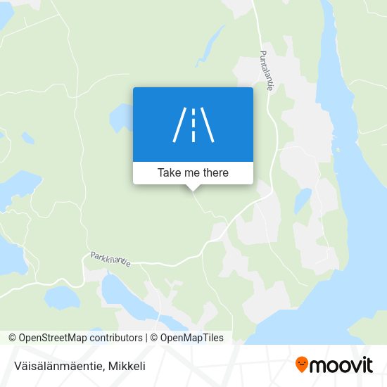 Väisälänmäentie map