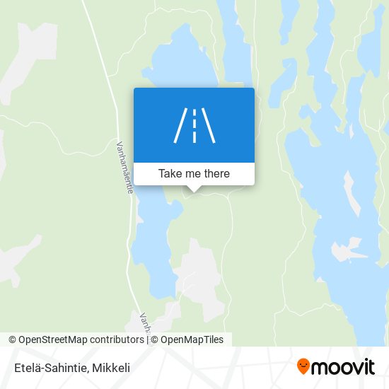 Etelä-Sahintie map