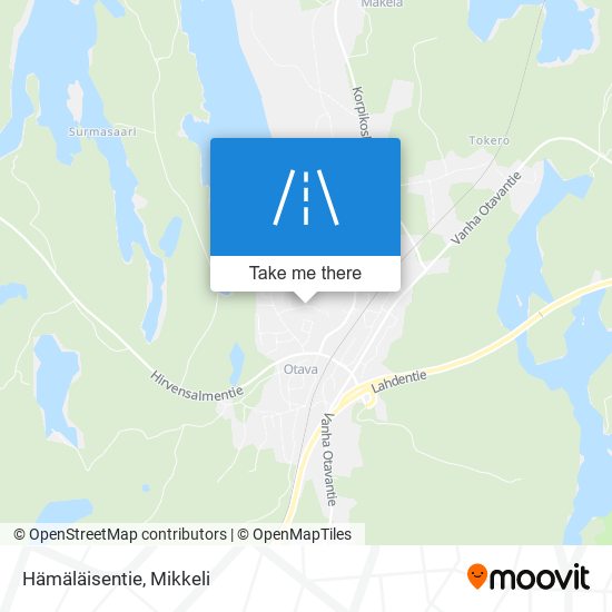 Hämäläisentie map