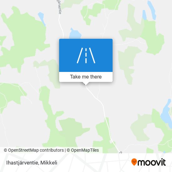 Ihastjärventie map