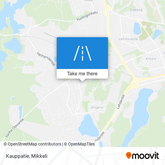 Kauppatie map