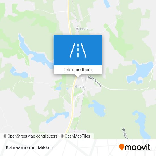 Kehräämöntie map