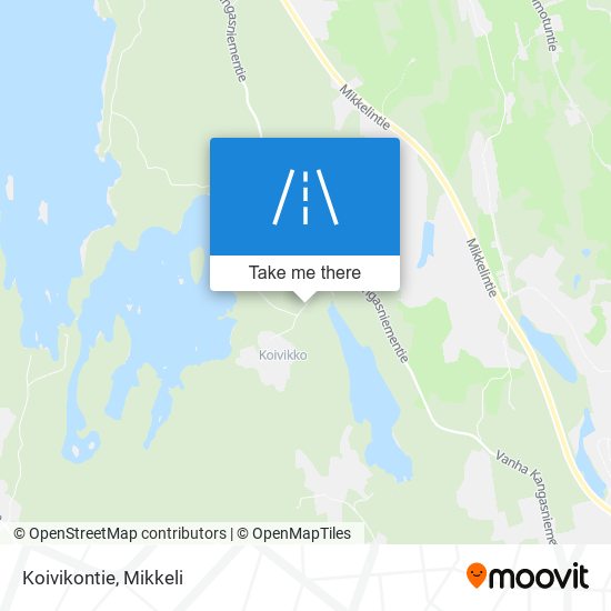 Koivikontie map