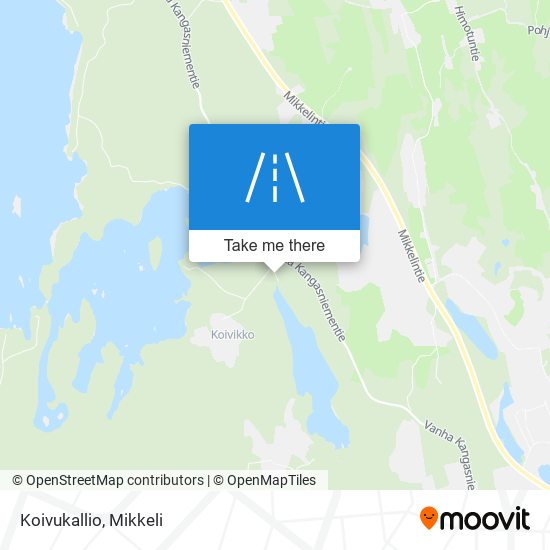 Koivukallio map