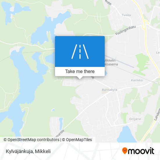 Kylväjänkuja map