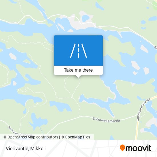 Vieriväntie map