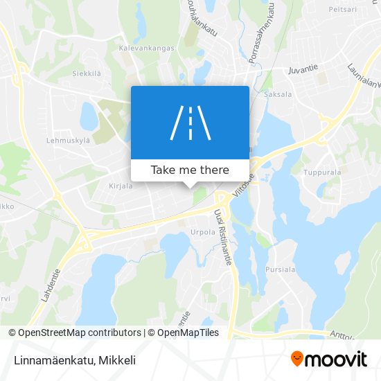 Linnamäenkatu map