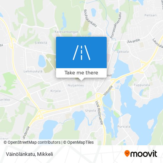 Väinölänkatu map