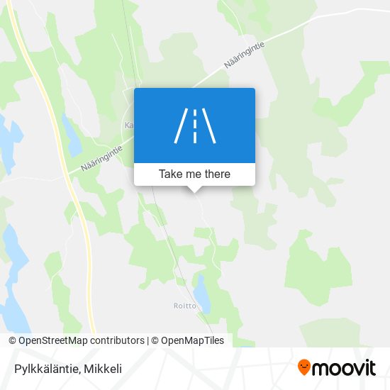 Pylkkäläntie map