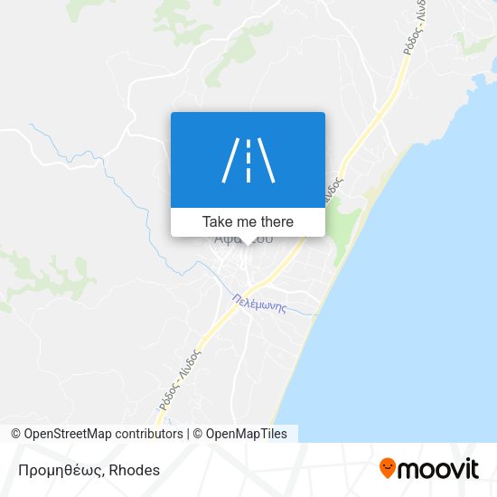 Προμηθέως map