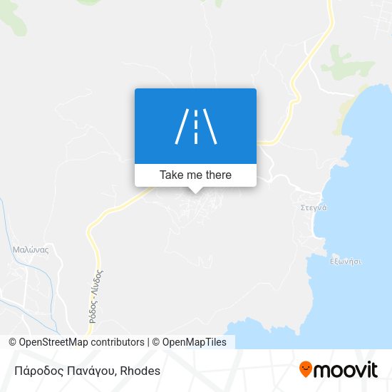 Πάροδος Πανάγου map