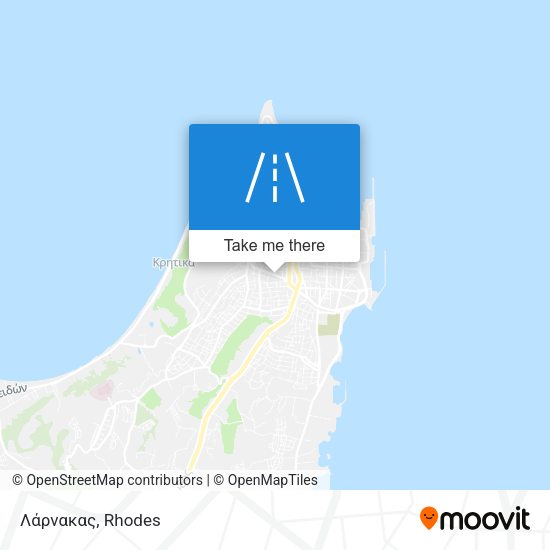 Λάρνακας map